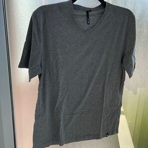 Joes jeans gray high vneck tshirt.